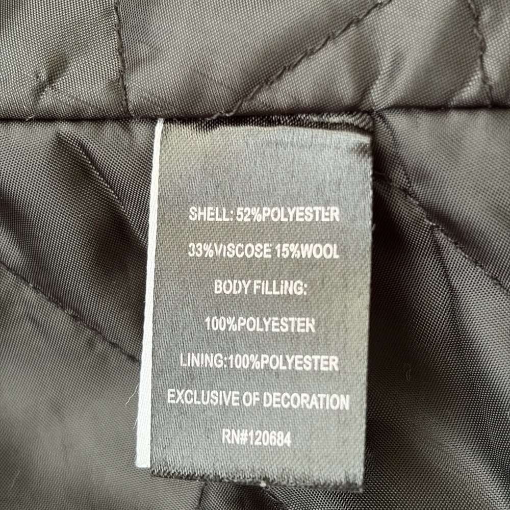 Torrid Asymmetrical Gray Wool Blend Moto Jacket - Picture 11 of 13